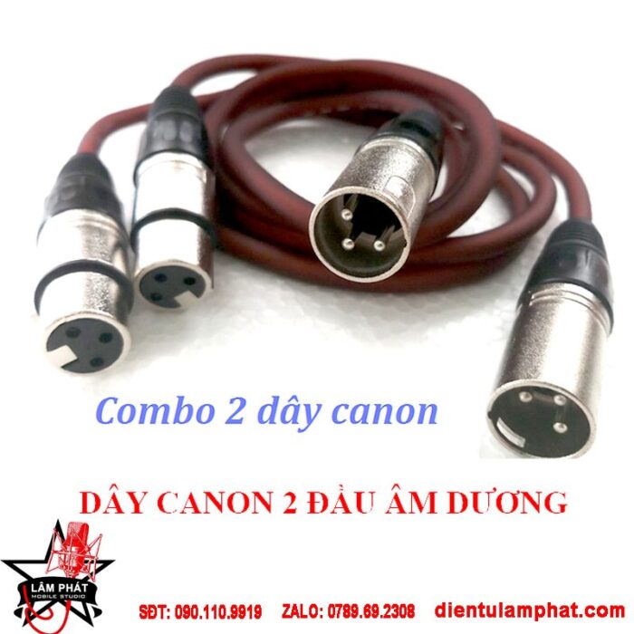 dây mic canon