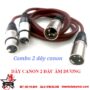 dây mic canon