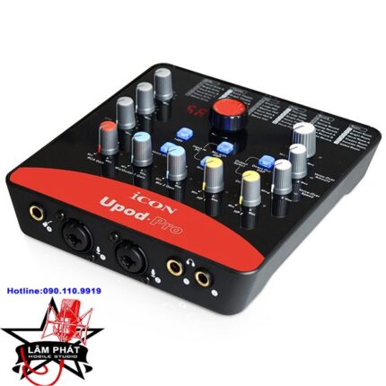 soundcard icon upod pro chinh hang - lâm phát studio