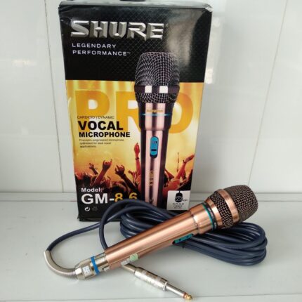 Mic Karaoke Shure gm8.6