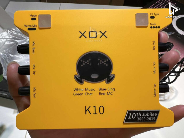 sound card xox k10 2020 chinh hang dientulamphat 1