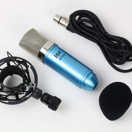 Combo Sound Card K300 Autotune Và Mic Thu Âm ISK AT100
