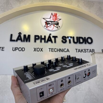 Combo Sound Card Alctron U16K MK3 Và Micro Thu Âm Takstar PC-K320