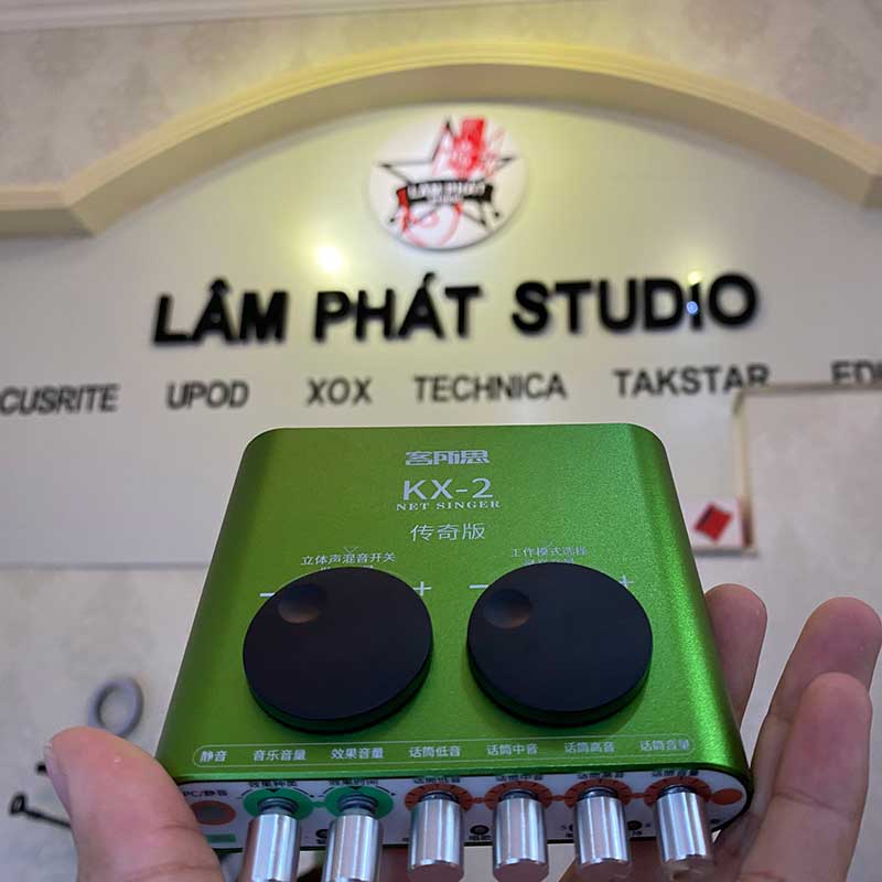 soundcard xox kx2 kx 2 lam phat studio 7