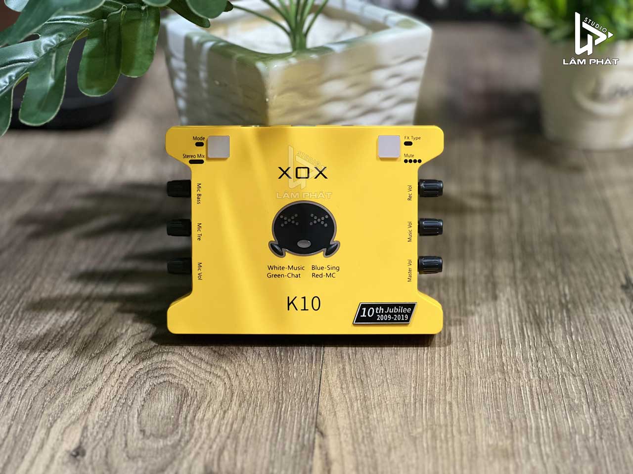 sound card xox k10 trong Combo K10 2020 Micro SM8B