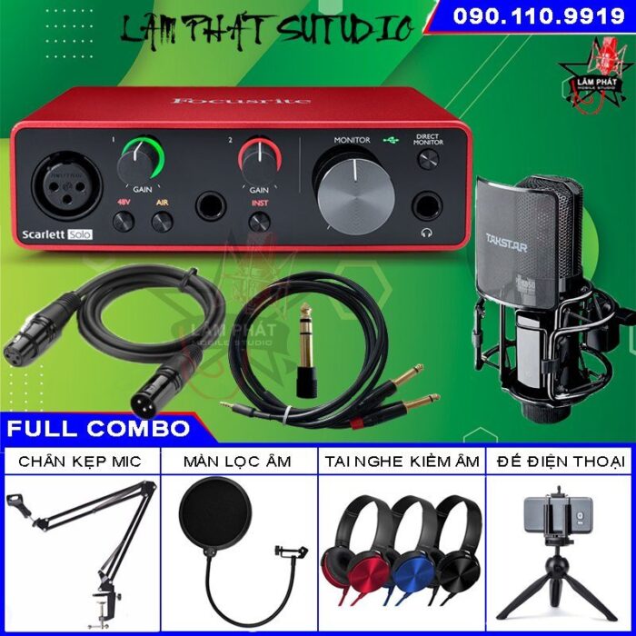 sound card solo gen 3 micro takstar pc k850 solo gen 3 k850