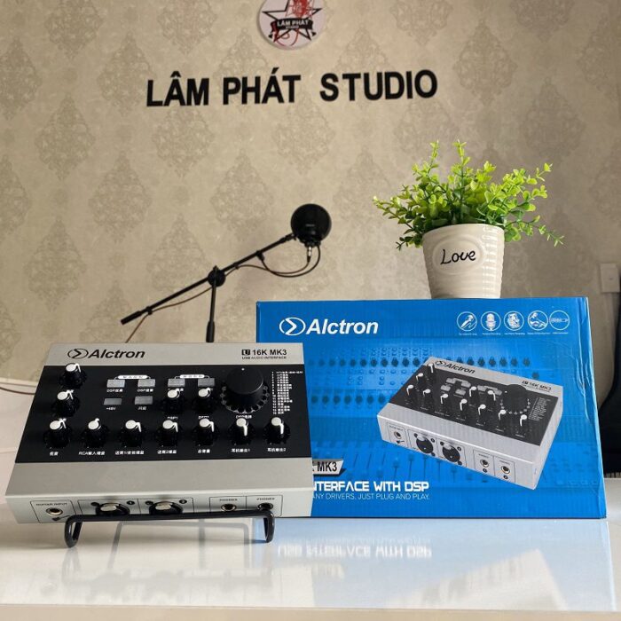 Combo Thu Âm Sound Card U16K MK3 Và Micro AKG P220