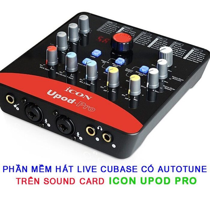Phần Mềm Mix Nhạc CUBASE Có AUTOTUNE