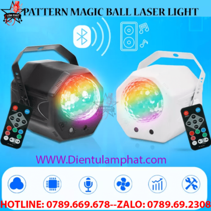 Chế độ cảm ứng âm thanh là một phần của toàn bộ tính năng của Đèn LED LAZER MINI -Chế độ cảm ứng âm thanh là một phần của toàn bộ tính năng của Đèn LED LAZER MINI, từ thiết kế đến tính năng sẽ mang đến một không giang của ánh sáng sân khấu chuyên nghiệp đến cho bạn. -Các hiệu ứng chấm bi nhiều màu được tạo ra cho phong cách sang trọng và phong cách hiện đại của bạn -QUÉT TIA PHỦ RỘNG CHO SÂN KHẤU CỦA BẠN