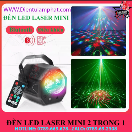 ĐÈN LED LASER SÂN KHẤU MINI