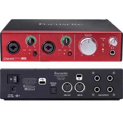 Sound Card Focusrite Clarett 2Pre USB