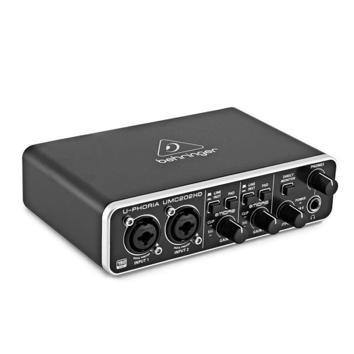 sound card thu am behringer u phoria umc202hd lam phat studio 2
