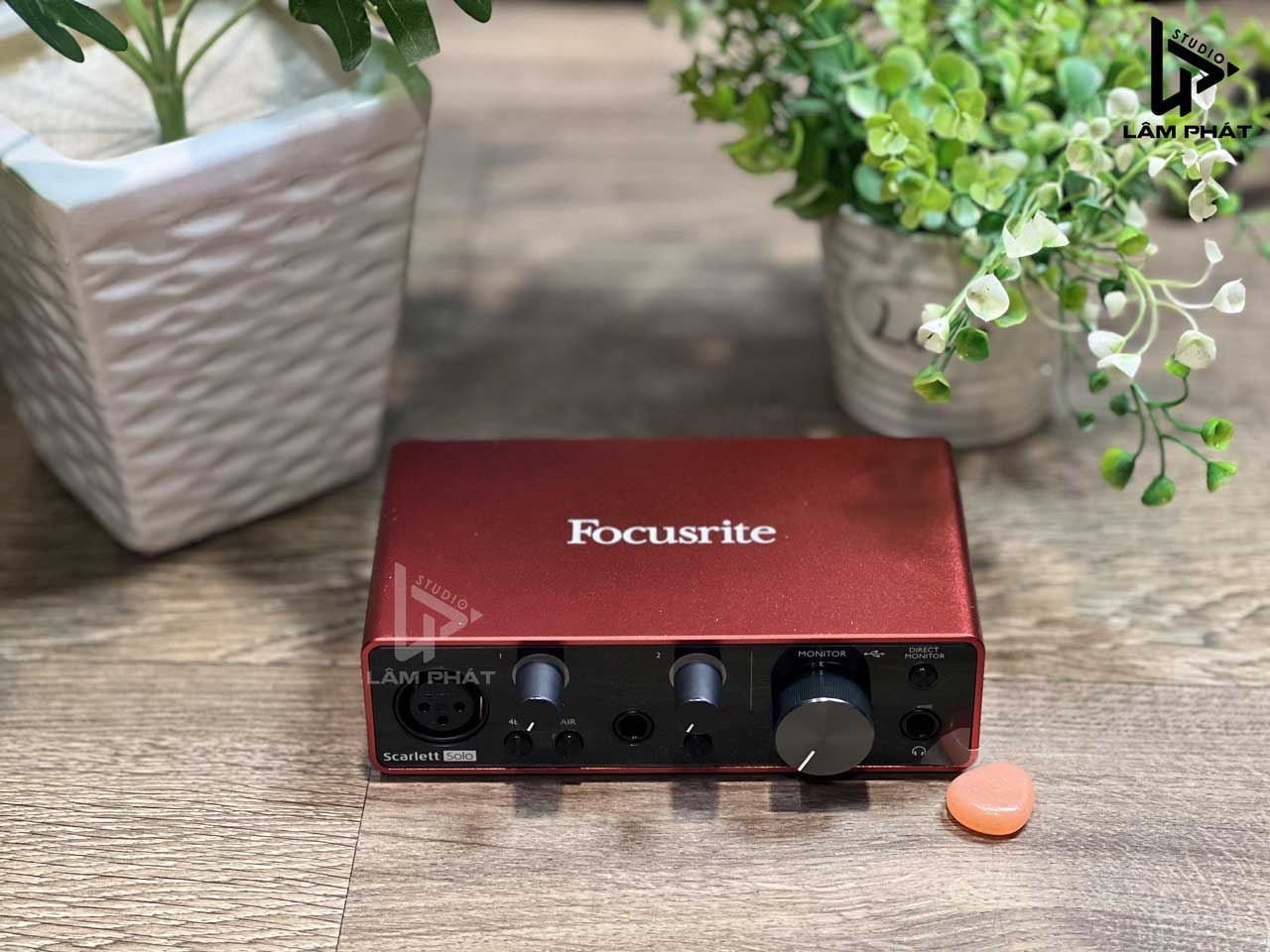 Sound card fucusrite solo gen 3 trong Combo Focusrite solo gen 3 Micro Shure BLX288APG58