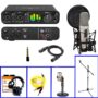 Combo Thu Âm Sound Card Motu M2 Và Micro Thu Âm Rode NT2A