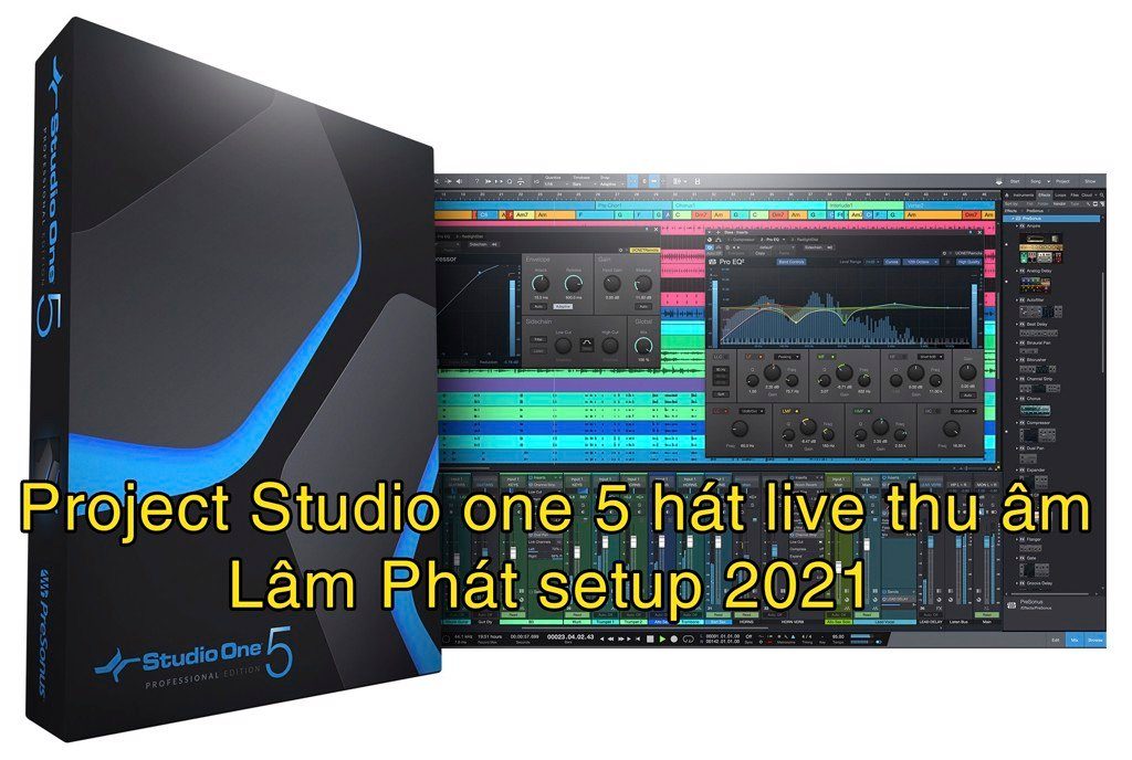Project Hát Live Thu Âm Studio One 5