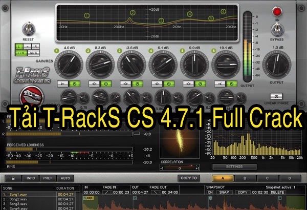 Tải T-RackS CS 4.7.1 Full Crack
