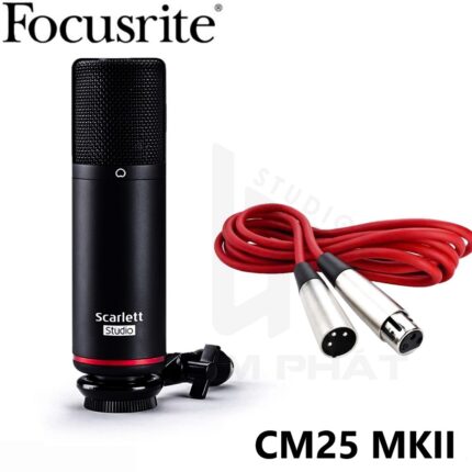 Micro Thu Âm Focusrite Scarlett CM25 MKII