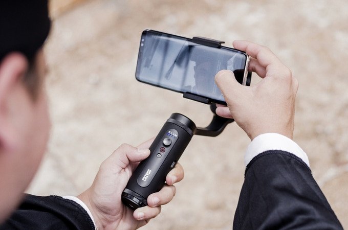 Gimbal Chống Rung Zhiyun Smooth Q2 Cho Điện Thoại