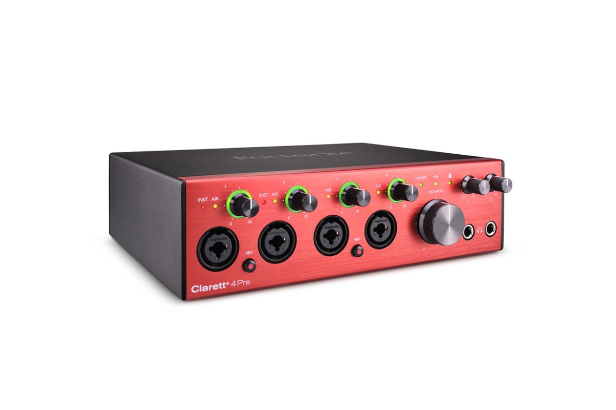 Download driver sound card Focusrite 4Pre cho Win Mac 10