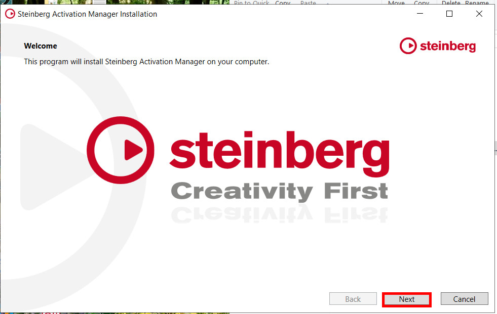 Steinberg Activation Manager 1