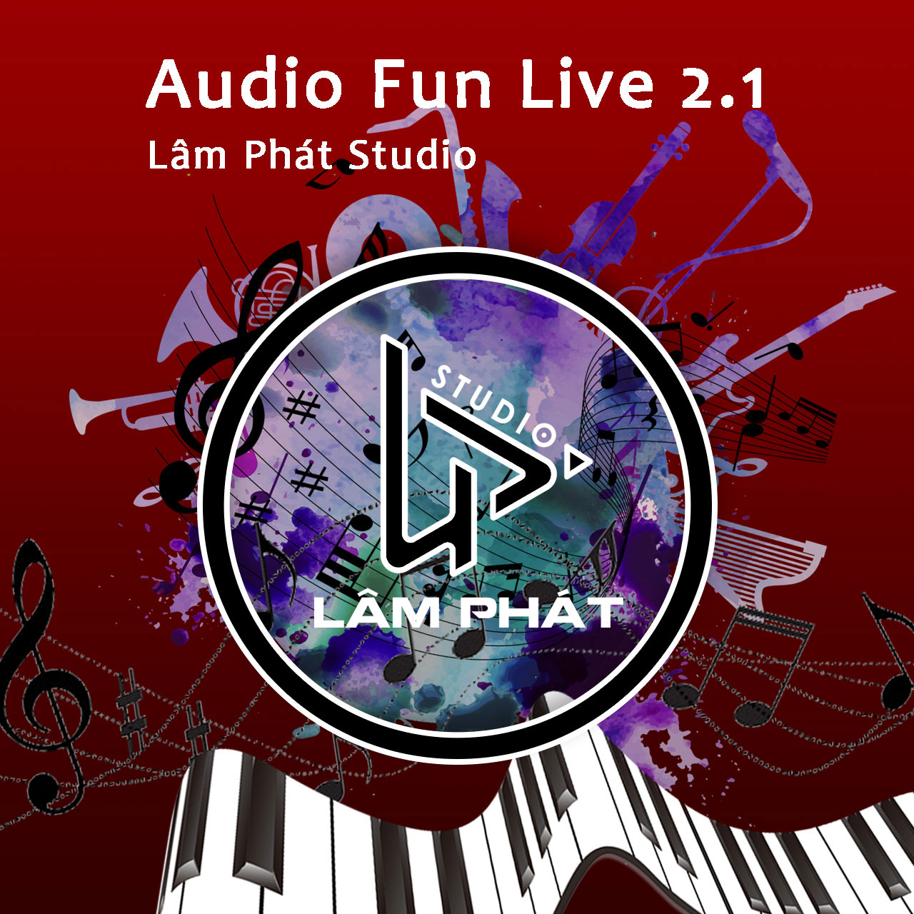 Hieu ung tieng cuoi khi Livestream Audio Fun Live 2.1