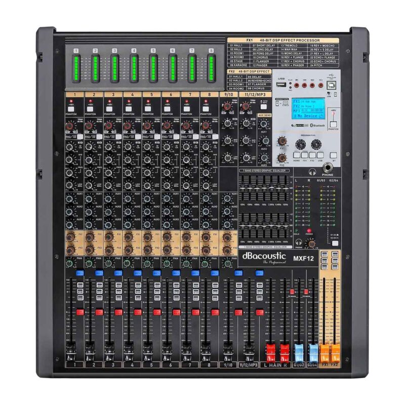 Mixer Dbacoustic MXF12 Chính hãng