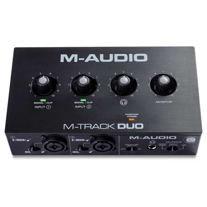 Sound card thu âm M-audio M-Track Duo