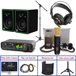 Combo Thu âm Motu M2 Và Micro MXL V69M Home Studio