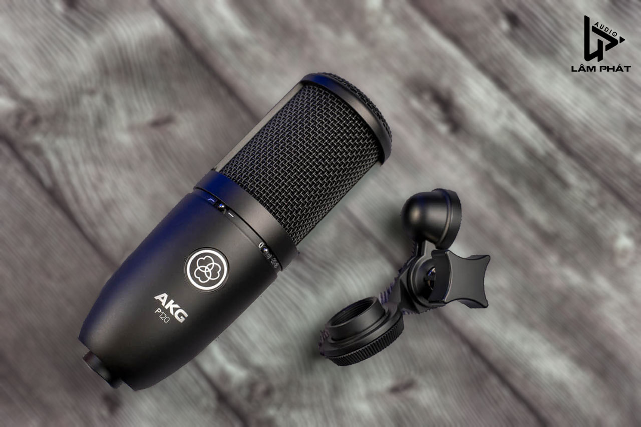 Combo Thu âm Studio 24C Và Micro AKG P120 Home Studio