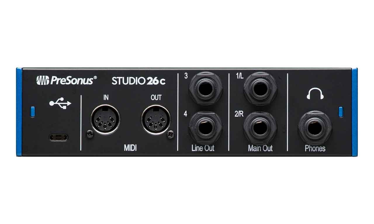 Presonus Studio 26C Sound card thu âm chính hãng