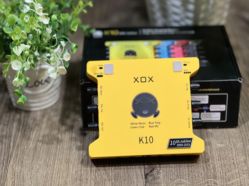 Hướng dẫn sử dụng Sound card XOX K10