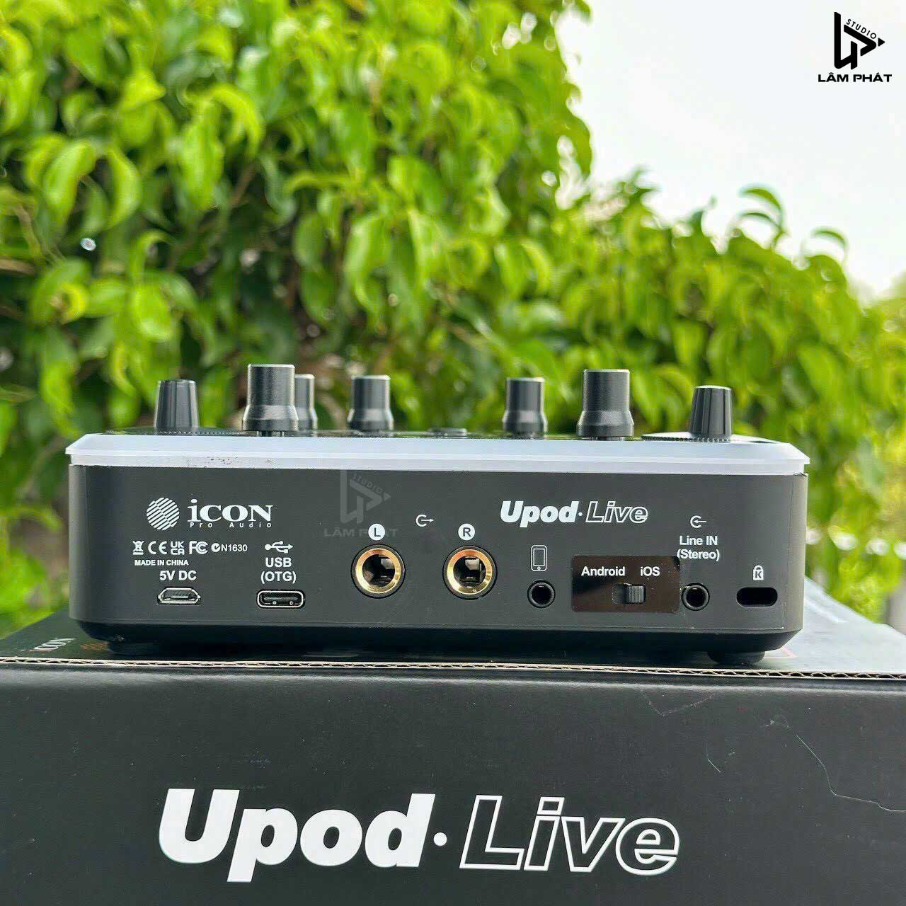 Icon Upod Live Sound card livestream chuyên nghiệp chính hãng