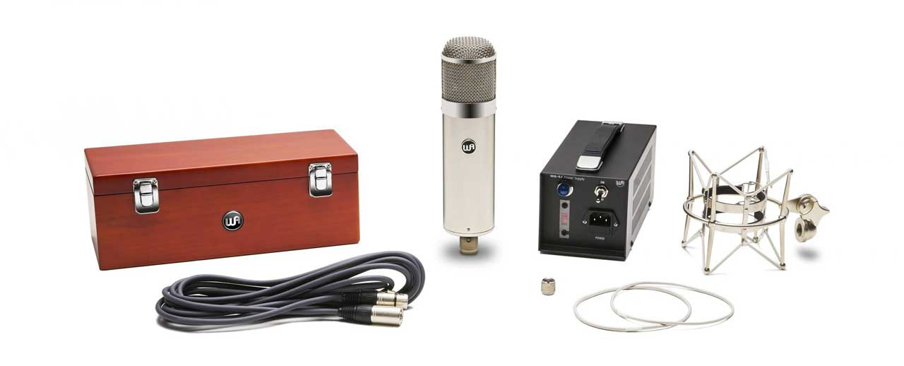 Micro condenser Warm Audio Wa-47 Tube Micro thu âm chính hãng 