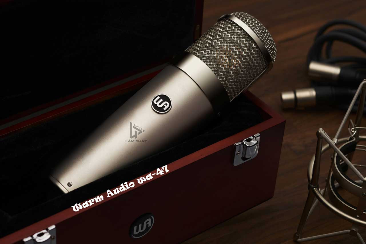 Micro condenser Warm Audio Wa-47 Tube Micro thu âm chính hãng 