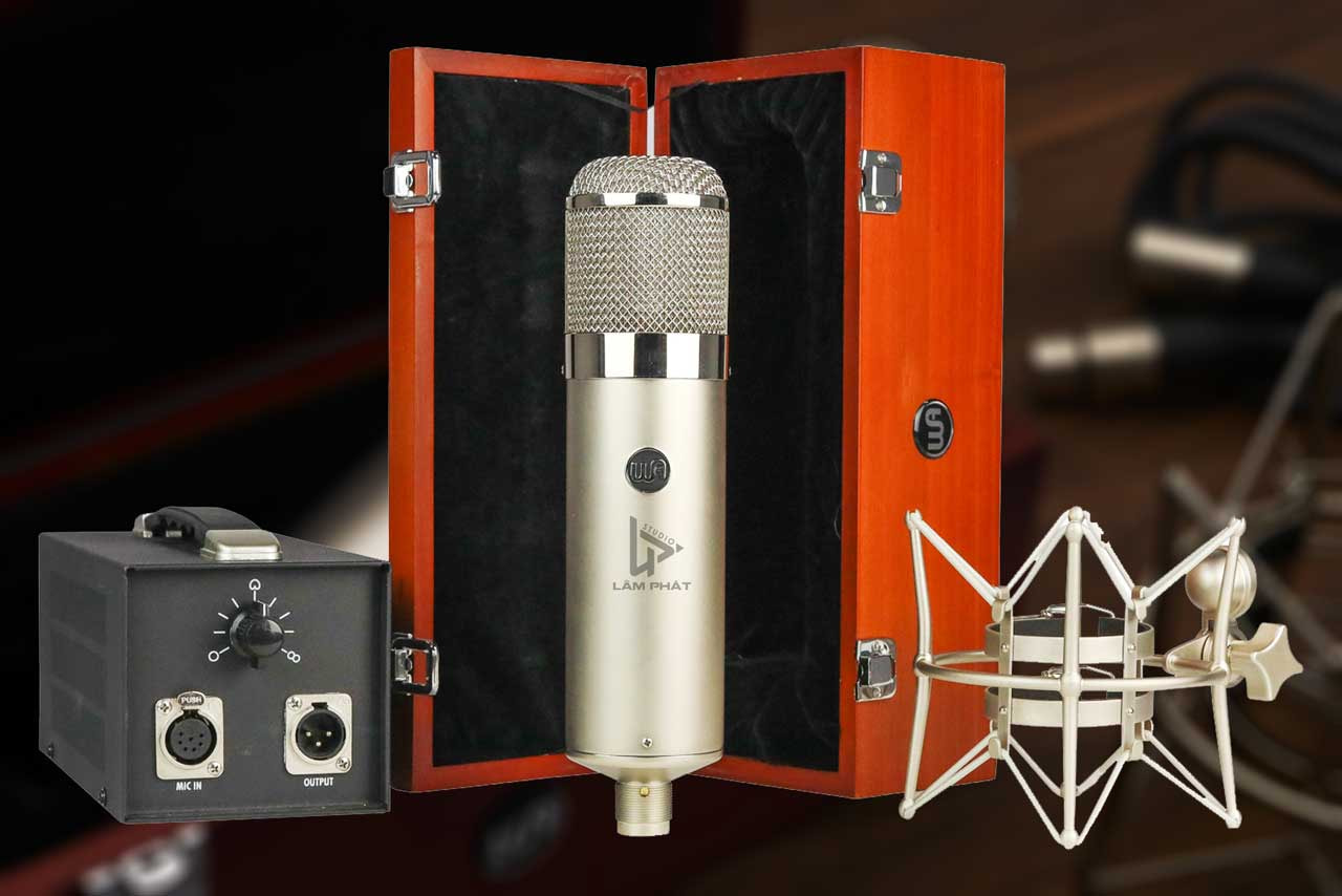 Micro condenser Warm Audio Wa-47 Tube Micro thu âm chính hãng 