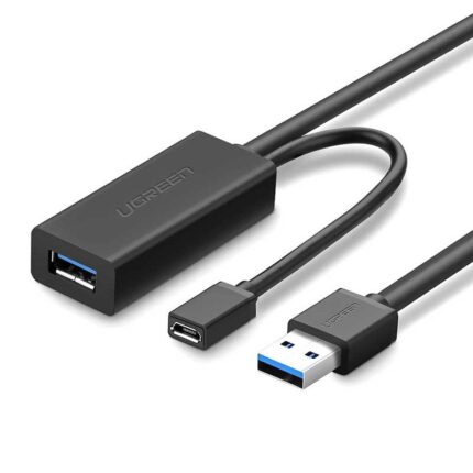 Cáp nối dài USB 3.0 dài 5m Tích hợp nguồn Micro USB cao cấp chính hãng 