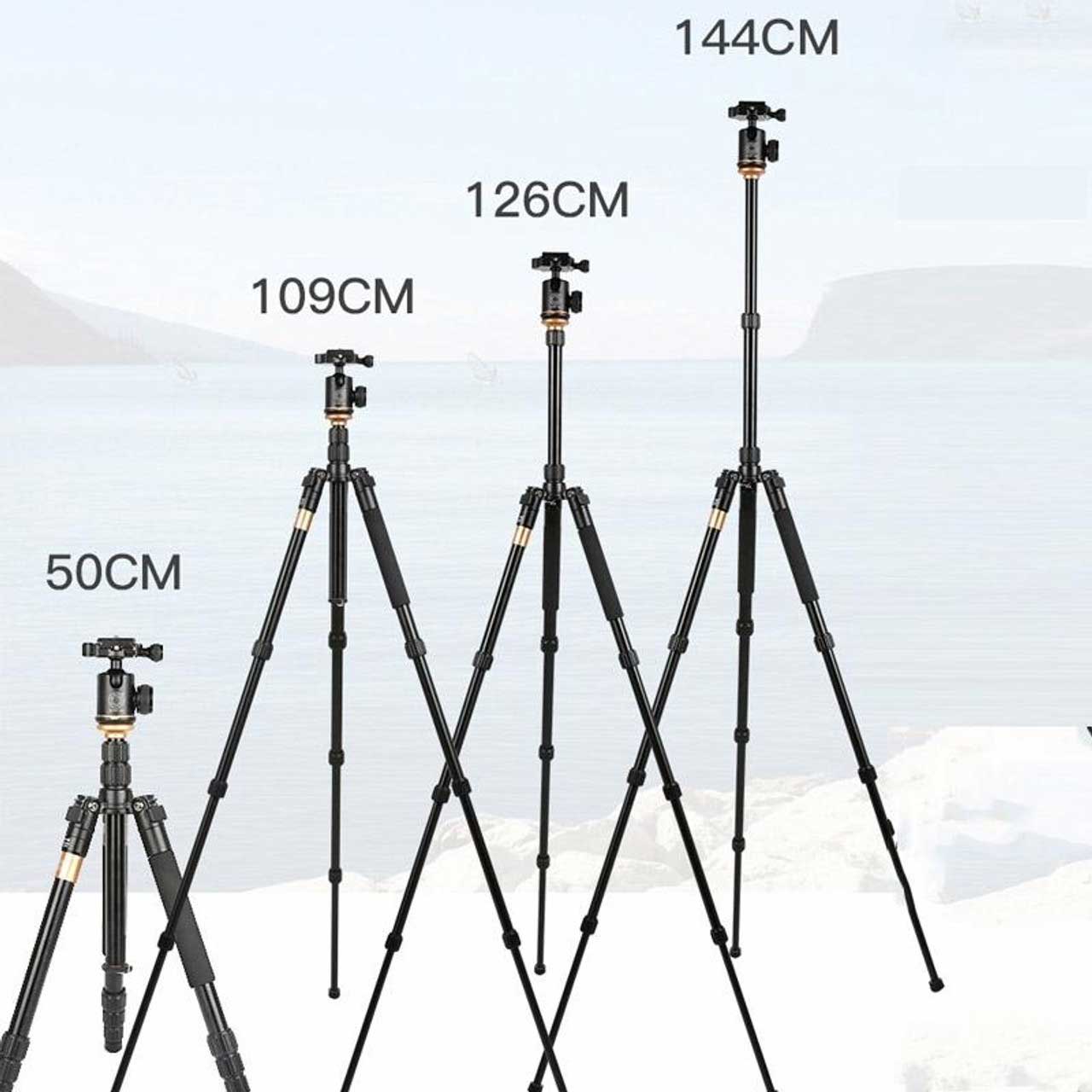 Chân máy ảnh Beike Q999s Tripod chuyên nghiệp giá tốt
