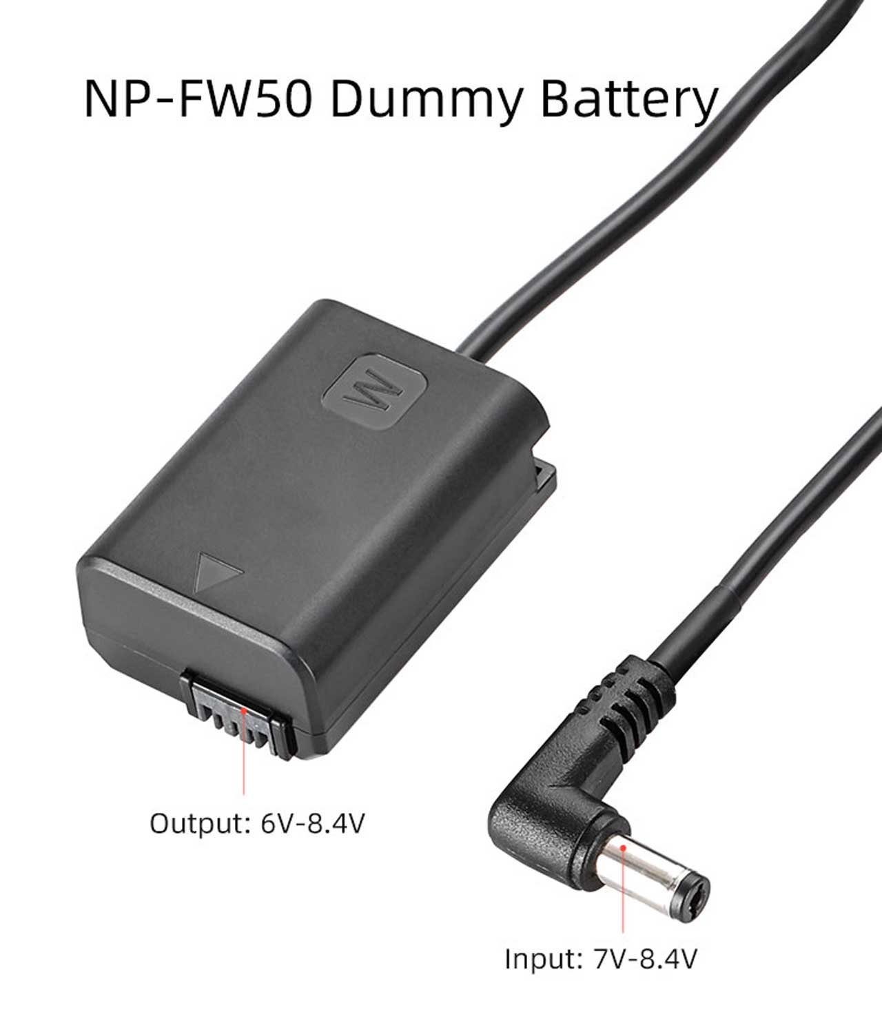 Nguồn Ảo KingMa NP-FW50 Bộ chuyển đổi nguồn điện cho máy ảnh