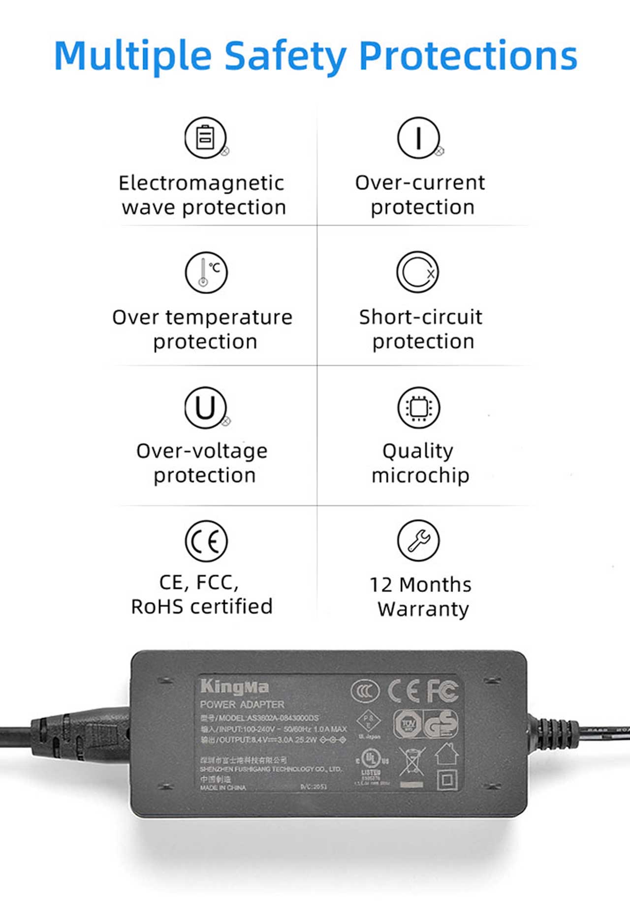 Nguồn Ảo KingMa NP-FW50 Bộ chuyển đổi nguồn điện cho máy ảnh