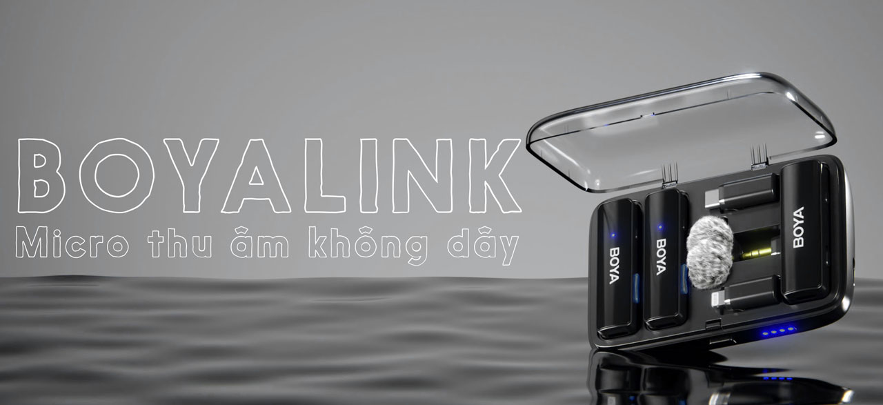 Boyalink Micro cài áo không dây 3 in 1