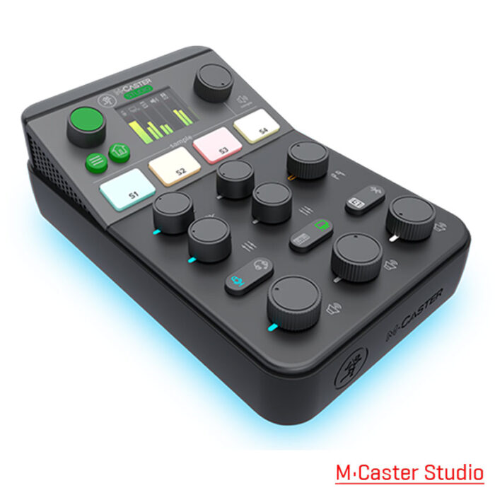 Mackie M-Caster Studio là bộ trộn âm thanh (mixer) nhỏ gọn, chuyên dụng cho các nhà sáng tạo nội dung, đặc biệt là những người làm podcast và livestream. Với thiết kế đơn giản, dễ sử dụng cùng nhiều tính năng mạnh mẽ, M-Caster Studio mang đến trải nghiệm âm thanh chuyên nghiệp, giúp nâng tầm chất lượng cho các sản phẩm của bạn.