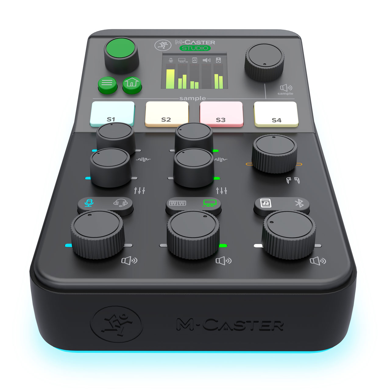 Mackie M-Caster Studio mini mixer stereo thu âm podcast livestream chuyên nghiệp