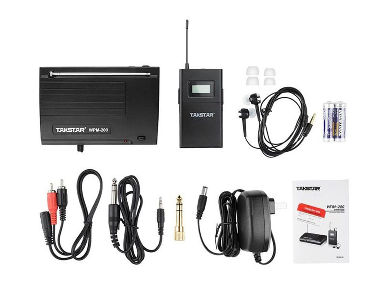 Takstar WPM-200 Tai nghe UHF Kiểm âm không dây không độ trễ