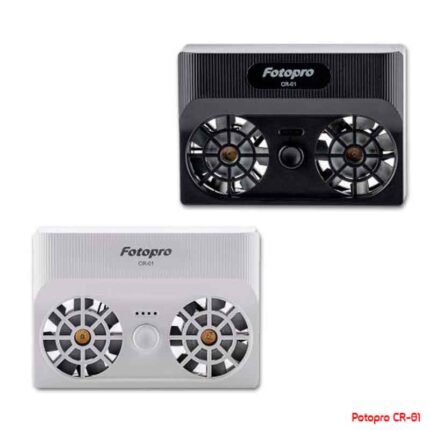 Fotopro CR-01 Quạt tản nhiệt máy ảnh thời gian sử dụng 10 tiếng liên tục không gây ồn