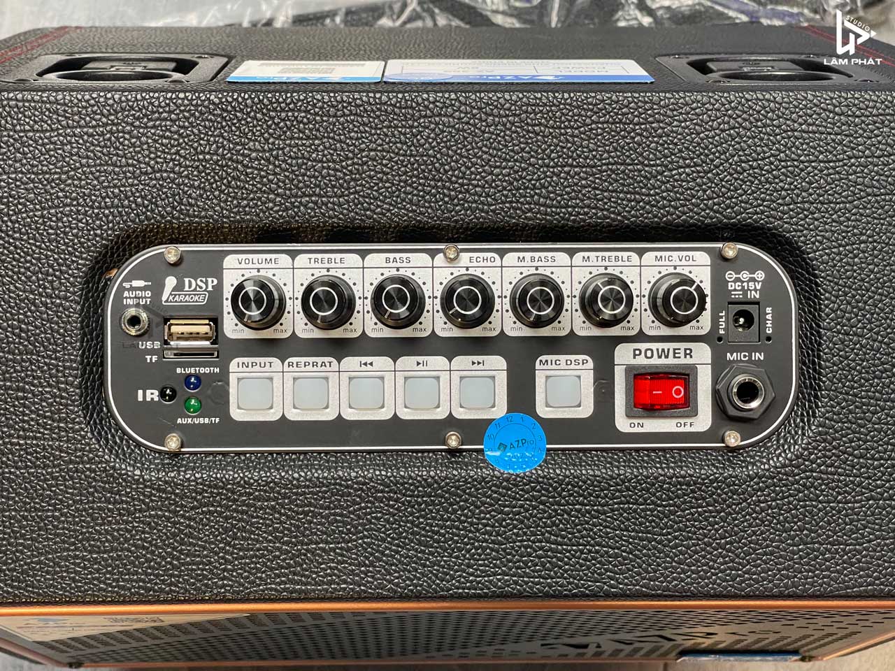 AZPro AZ369 Loa karaoke du lịch nhỏ gọn công suất lớn