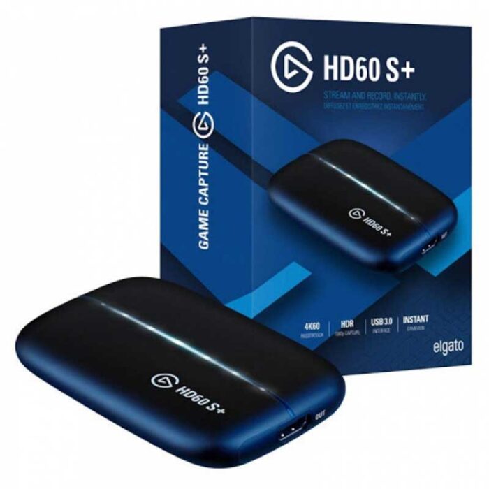 Elgato HD60S Plus game Capture livestream 4K không độ trễ giá tốt