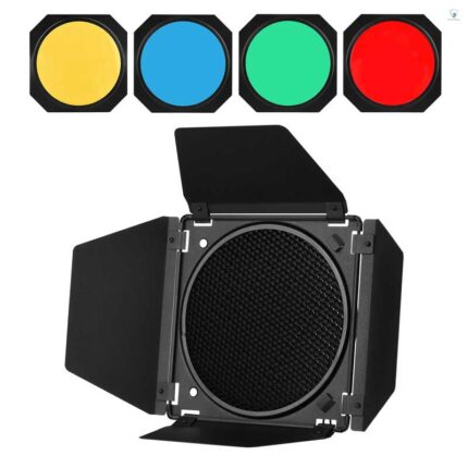 Barndoor Flash 4 Filter Màu tạo hiệu ứng quay chụp chuyên nghiệp