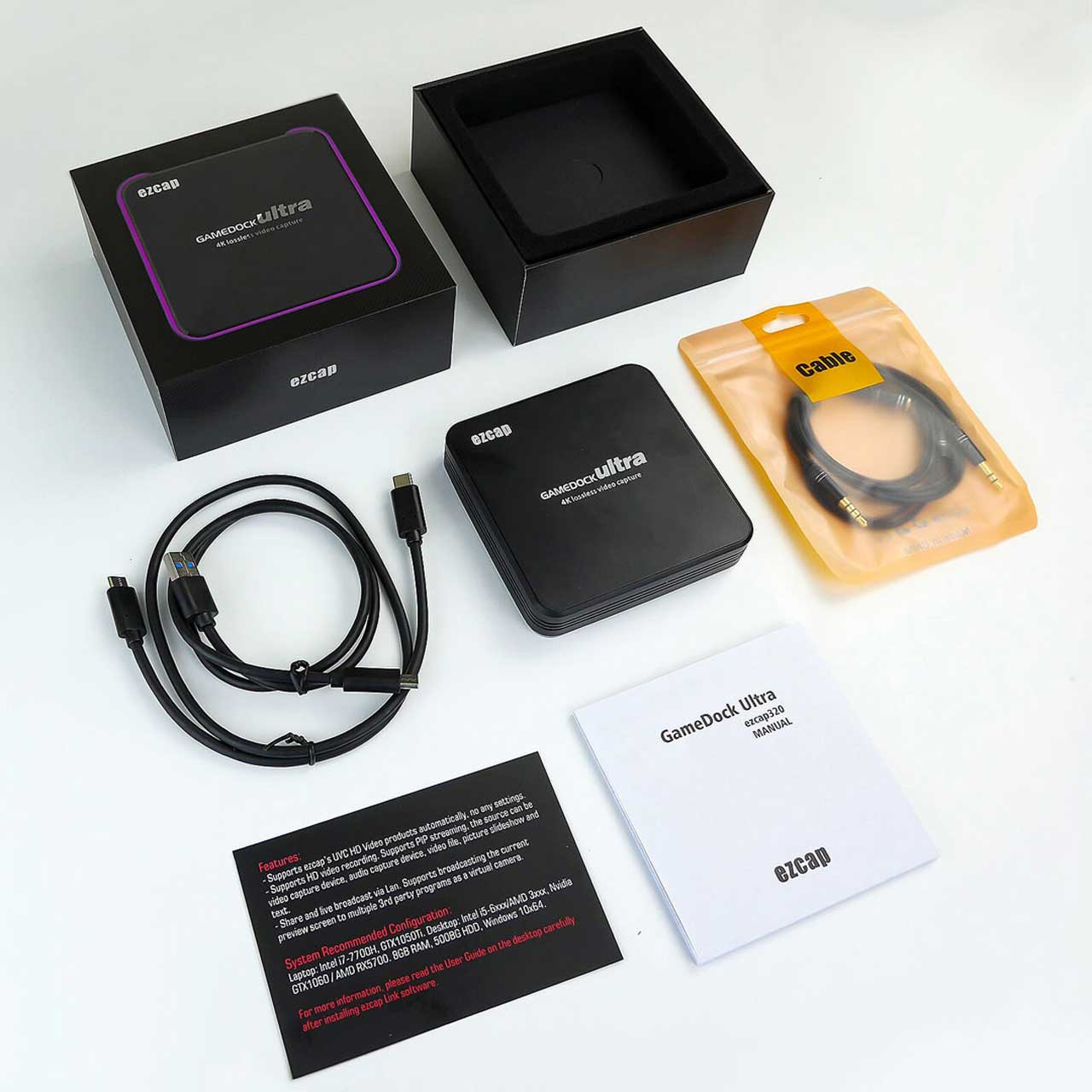 EZCap326 Gamedock ultra Capture livestream 4K bộ phát livestream chính hãng