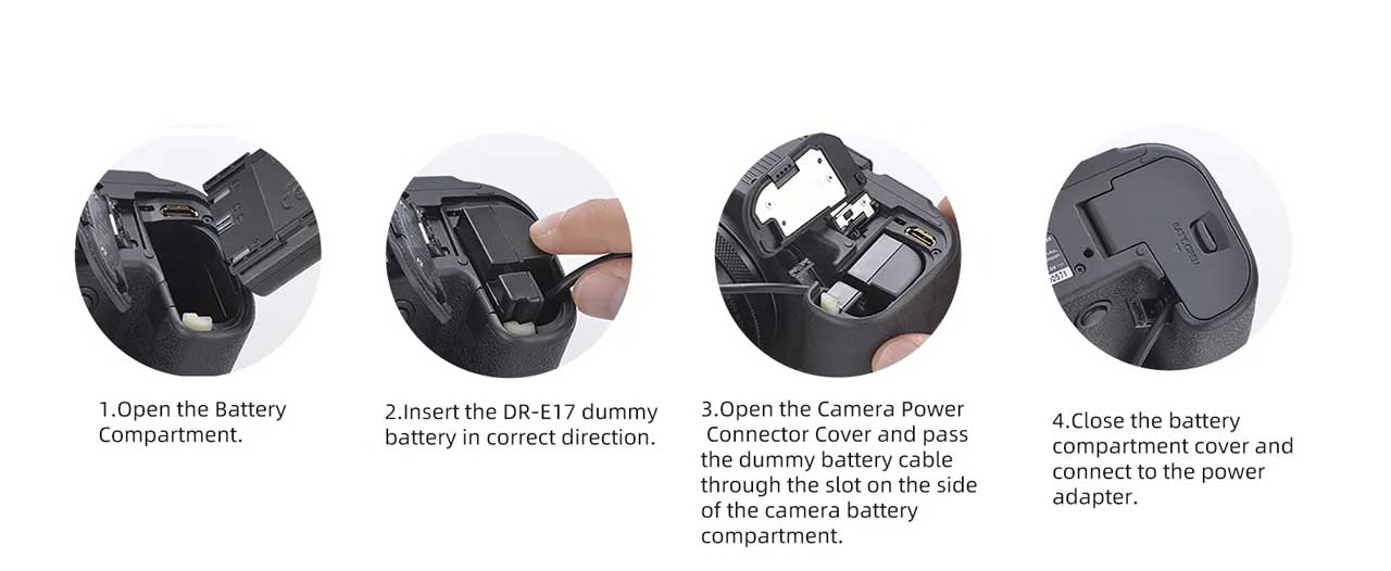 Pin ảo Kingma LP-E17 Pin cho máy ảnh Canon không gây nóng