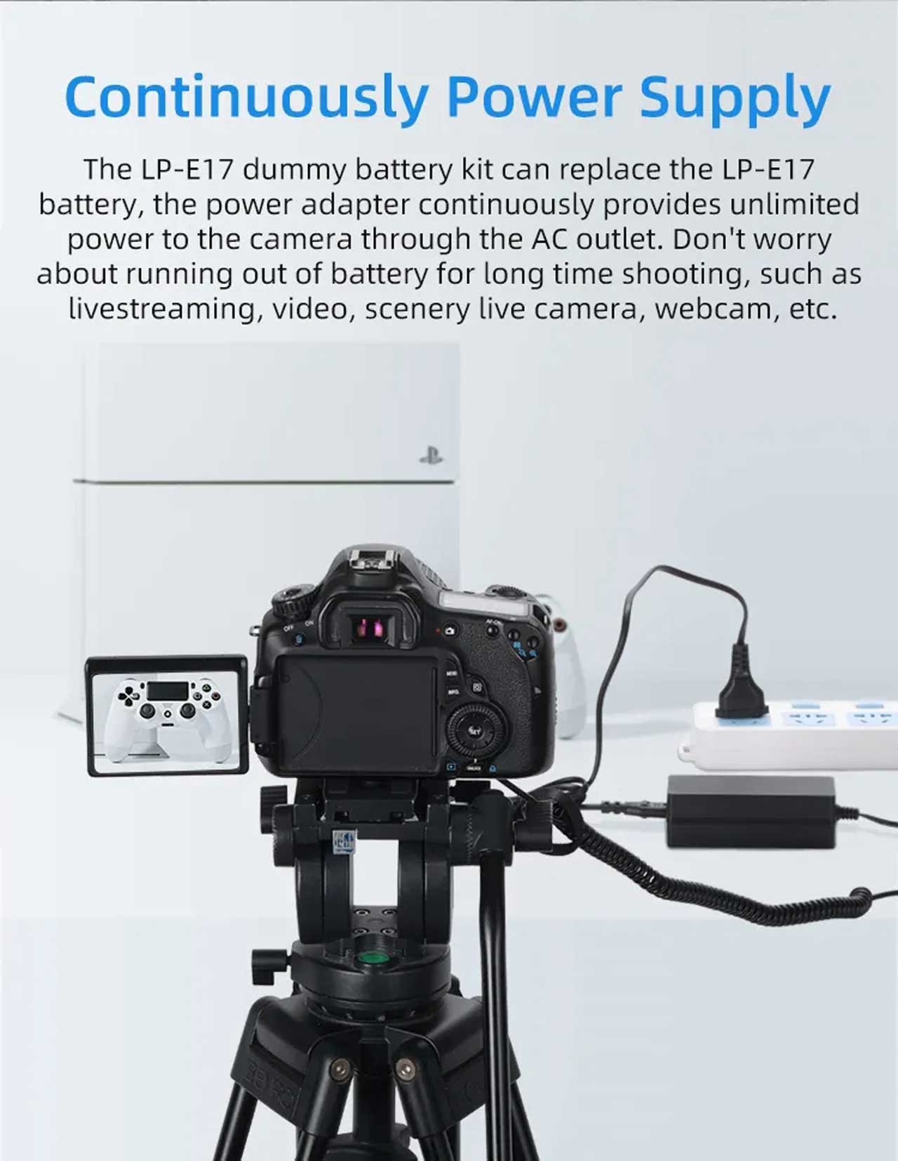 Pin ảo Kingma LP-E17 Pin cho máy ảnh Canon không gây nóng